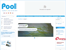 Tablet Screenshot of pool-technologie.com